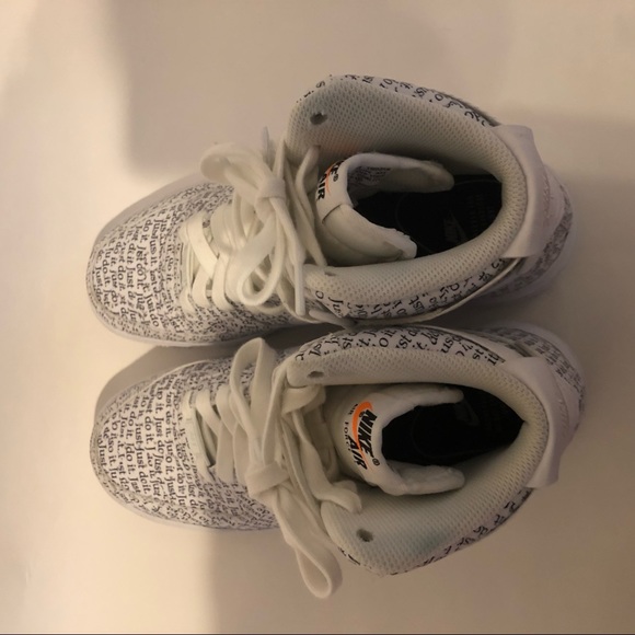 Just do it nike Air Force ones - Picture 7 of 8